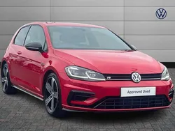 Red Used 2017 VW Golf VII R Hatchback | £18,490 (Fair price)