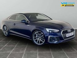 Blue Used 2022 Audi A5 S-Line Coupe | £19,195 (Super price)