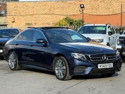 Blue Used 2019 Mercedes E400 AMG line Sedan | £24,440 (Good price)