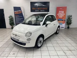 White Used 2014 Fiat 500 Lounge Hatchback | £4,795 (Fair price)