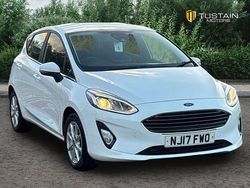 White Used 2017 Ford Fiesta Zetec Hatchback | £8,299 (Fair price)