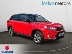 Red black roof Used 2023 Suzuki Vitara SZ-T SUV | £18,499 (Fair price)