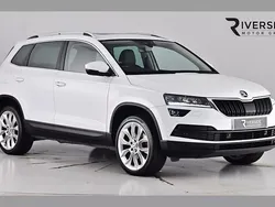 White Used 2018 Skoda Karoq SUV | £15,390 (Fair price)