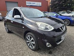 Black Used 2016 Nissan Micra N-TEC Hatchback | £6,295 (A bit pricey)