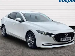 White Used 2019 Mazda 3 Inclusive Sedan | £13,450 (Super price)