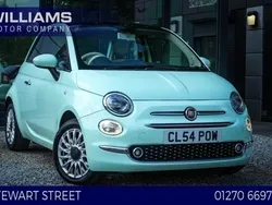 Green Used 2016 Fiat 500 Lounge Hatchback | £5,990 (Fair price)