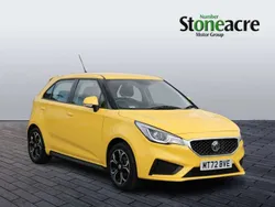 Yellow Used 2022 MG MG3 Excite Hatchback | £9,995 (Fair price)