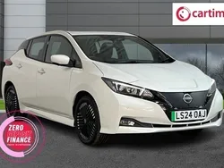 White Used 2024 Nissan Leaf N-Connecta Hatchback | £15,653 (Expensive)