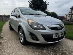 Silver Used 2012 Vauxhall Corsa Hatchback | £3,790 (Good price)