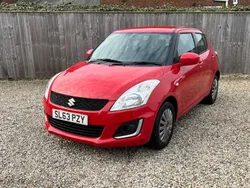 Red Used 2013 Suzuki Swift Hatchback | £2,450 (Fair price)