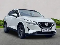 White Used 2021 Nissan Qashqai SUV | £13,899 (Fair price)