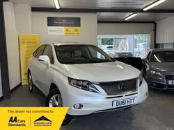White Used 2011 Lexus RX450h SUV | £11,495 (Expensive)