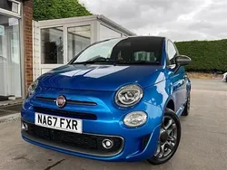 Blue Used 2018 Fiat 500 S Hatchback | £7,795 (Fair price)