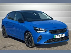Blue Used 2020 Vauxhall Corsa-e Elite Hatchback | £10,411 (Good price)