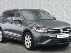 Grey Used 2022 VW Tiguan Allspace Life SUV | £25,421 (Fair price)