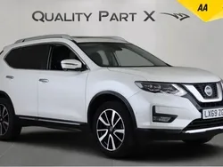 White Used 2019 Nissan X-Trail Tekna SUV | £15,380 (Good price)