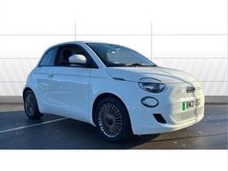 White Used 2021 Fiat 500e Passion Hatchback | £9,932 (Fair price)