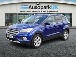 Blue Used 2017 Ford Kuga Titanium SUV | £8,995 (Fair price)