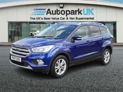 Blue Used 2017 Ford Kuga Titanium SUV | £9,395 (Fair price)