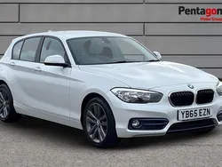 White Used 2015 BMW 116 Sport Line Hatchback | £7,995 (Fair price)
