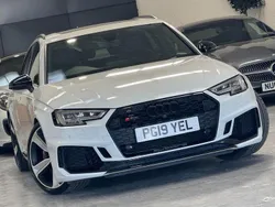 White Used 2019 Audi RS4 Sport Estate | £42,989 (Good price)