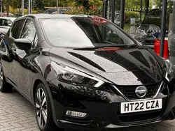 Black Used 2022 Nissan Micra Tekna Hatchback | £15,290 (Fair price)