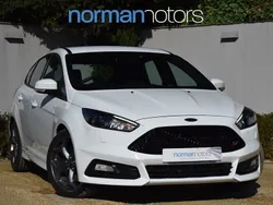 White Used 2017 Ford Focus ST Hatchback | £17,995 (Expensive)