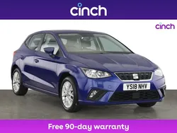 Blue Used 2018 Seat Ibiza SE Technology Hatchback | £10,099 (Fair price)