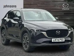 Black Used 2024 Mazda CX-5 Exclusive-Line SUV | £25,480 (Fair price)
