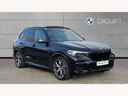 Black Used 2022 BMW X5 M Sport SUV | £43,595 (A bit pricey)