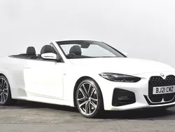 White Used 2021 BMW 420 M Sport Cabriolet | £29,990 (A bit pricey)
