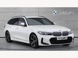 White Used 2022 BMW 320e M Sport Estate | £28,990 (A bit pricey)