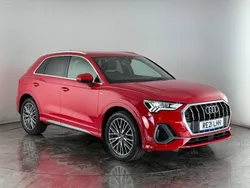 Red Used 2021 Audi Q3 S-Line SUV | £23,500 (Good price)