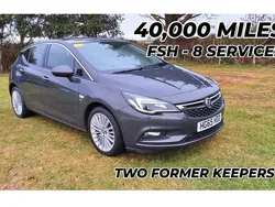 Grey Used 2015 Vauxhall Astra Elite Hatchback | £7,695 (Fair price)