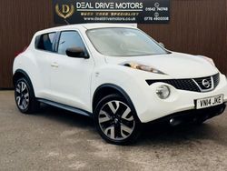 White Used 2014 Nissan Juke N-TEC SUV | £4,990 (Fair price)