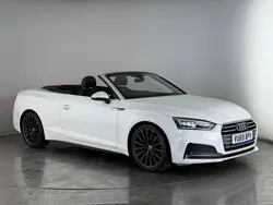 White Used 2019 Audi A5 Cabriolet S-Line Cabriolet | £17,850 (Good price)