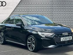 Black Used 2025 Audi A3 S-Line Sedan | £29,694 (Expensive)