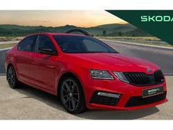 Red Used 2019 Skoda Octavia vRS Hatchback | £16,025 (Fair price)