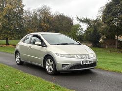 Silver Used 2008 Honda Civic SE Hatchback | £995 (Fair price)