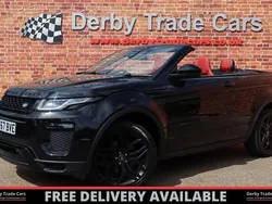 Black Used 2018 Land Rover Range Rover evoque HSE Dynamic Cabriolet | £19,990 (Fair price)