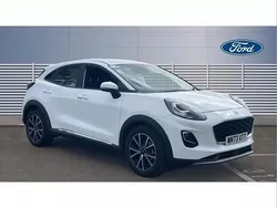 White Used 2023 Ford Puma Titanium SUV | £15,673 (Good price)