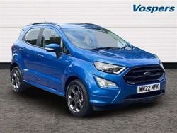 Blue Used 2022 Ford Ecosport ST-Line SUV | £13,990 (Fair price)