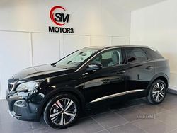 Black Used 2019 Peugeot 3008 Allure Hatchback | £12,395 (A bit pricey)