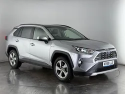 Silver Used 2019 Toyota RAV4 Hybrid SUV | £18,550 (Fair price)