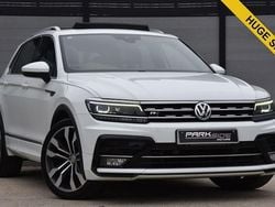 White Used 2018 VW Tiguan R-line SUV | £16,495 (Fair price)