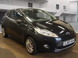 Black Used 2010 Ford Fiesta Titanium Hatchback | £2,400 (Fair price)