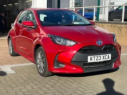Red Used 2023 Toyota Yaris Hatchback | £16,495 (Good price)