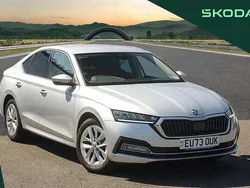 Brilliant silver metallic Used 2023 Skoda Octavia SE L Hatchback | £18,995 (Fair price)