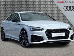 White Used 2023 Audi A5 Black Edition Coupe | £32,994 (A bit pricey)