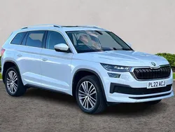White Used 2022 Skoda Kodiaq LAURIN & KLEMENT SUV | £29,998 (Fair price)